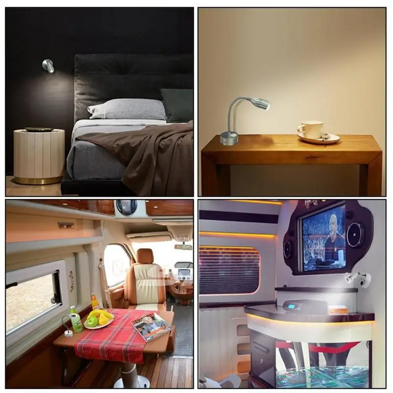 Светодиодный светильник для чтения в помещении Dreamburgh 12 В Домашний Светильник