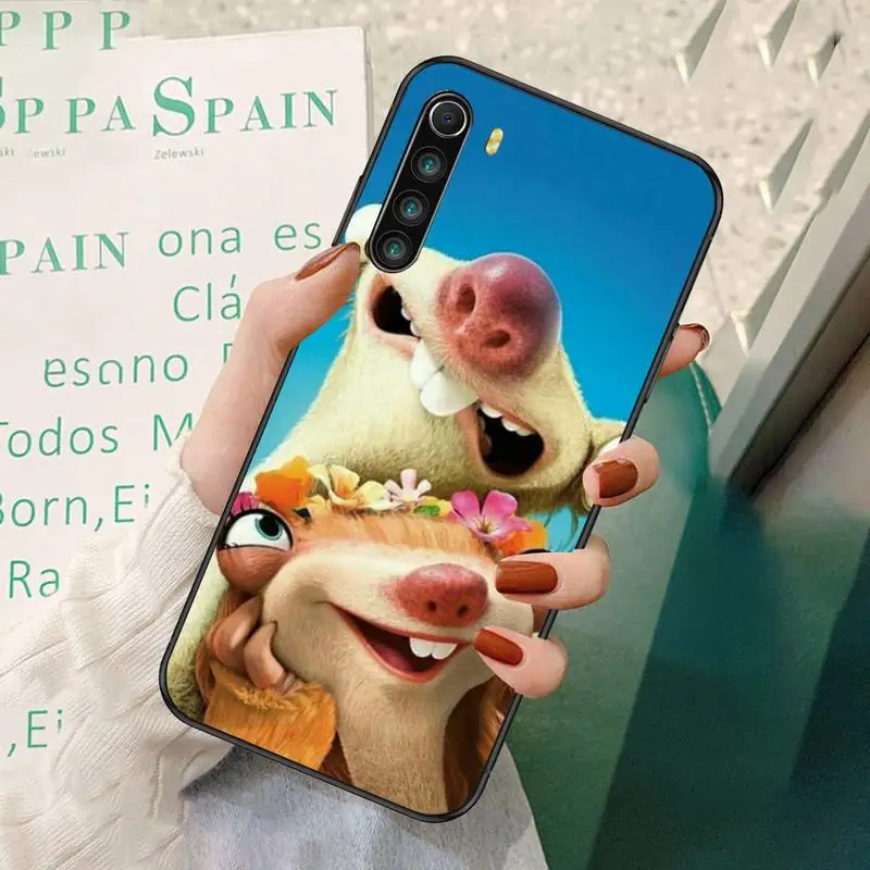 

Ice Age Crazy Squirrel Soft Case Phone Case For Redmi 7 8 9 A K20 30 Pro Note 8 9 Pro 9s