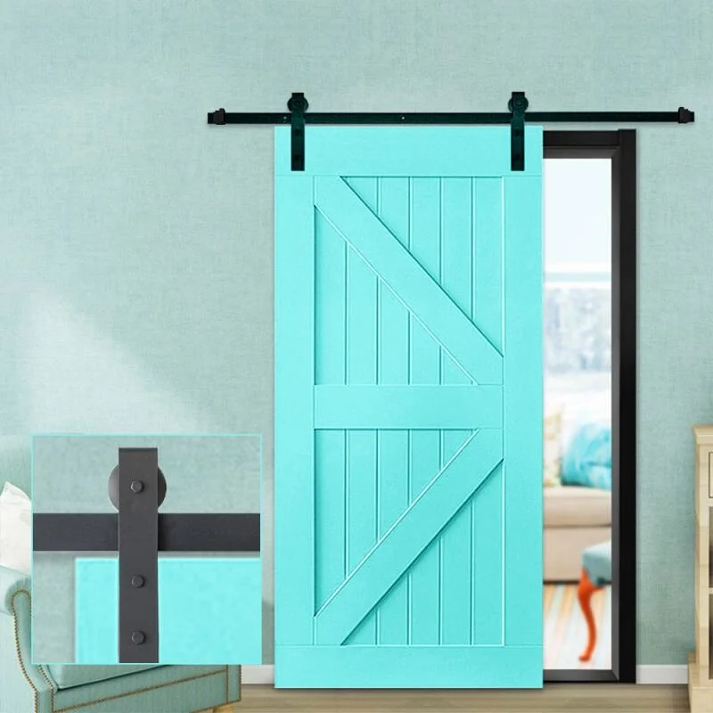 

183cm sliding barn door, sliding barn door accories, country and classical style, single door roller tra kit