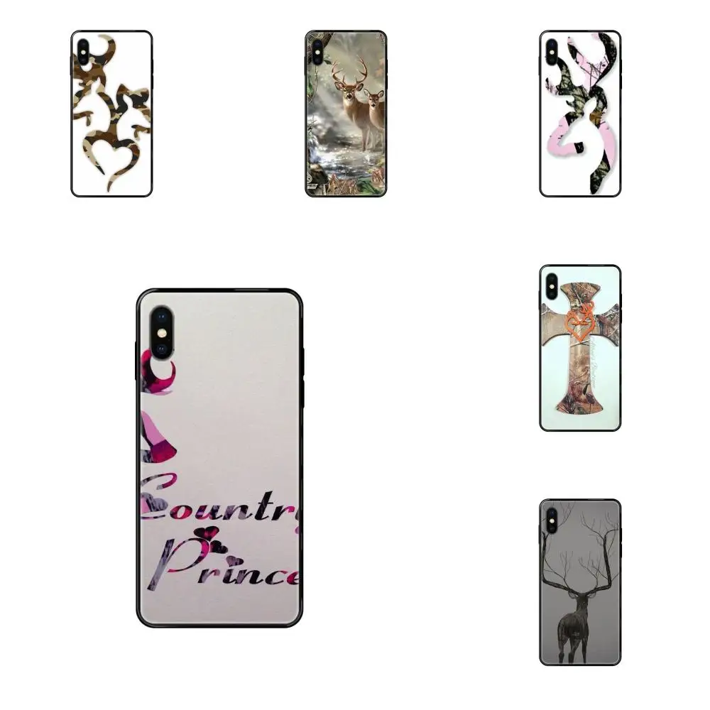 Настоящая елка камуфляж олень дизайн Новинка Fundas мобильный телефон оболочка для