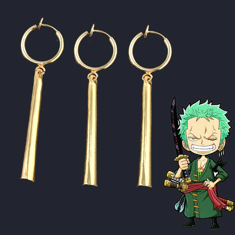 Классические аниме One Piece Sauron Cosplay клипсы для ушей мужчины женщины Boa Hancock змея Hankok