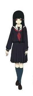 

Hell Girl Yan Moai Skirt School Uniform Sailor Suit Anime CosplayJK Suit