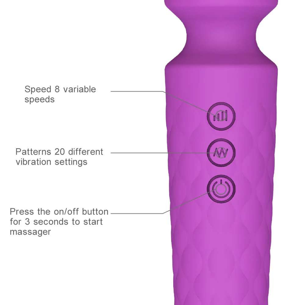 Вибратор-фаллоимитатор для женщин Стимулятор клитора USB-зарядка