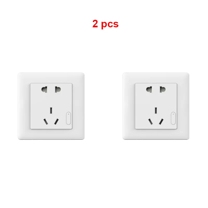 Xiaomi Aqara умная настенная розетка ZigBee беспроводной переключатель работает для Xiaomi Smart Home комплекты приложение через приложение для смартфона беспроводной пульт дистанционного управления - Цвет: 2pcs
