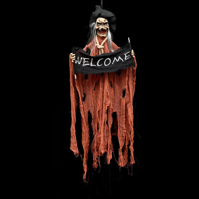 Украшения для хэллоуина страшные реквизиты дома двери бара клуба H3 | Дом и сад