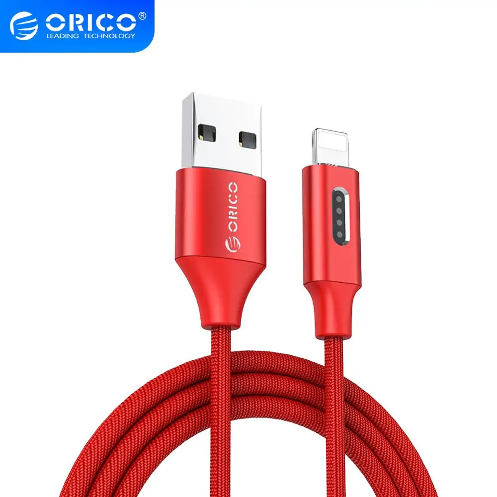USB кабель ORICO для iPhone usb iOS 10 зарядки и синхронизации данных с 8 контактным разъемом