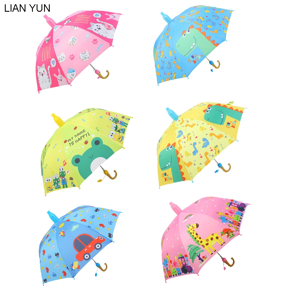 Детский зонтик с динозавром Paraguas Guarda Chuva Ombrello Parapluie Enfant Sombrilla Transparente детский |