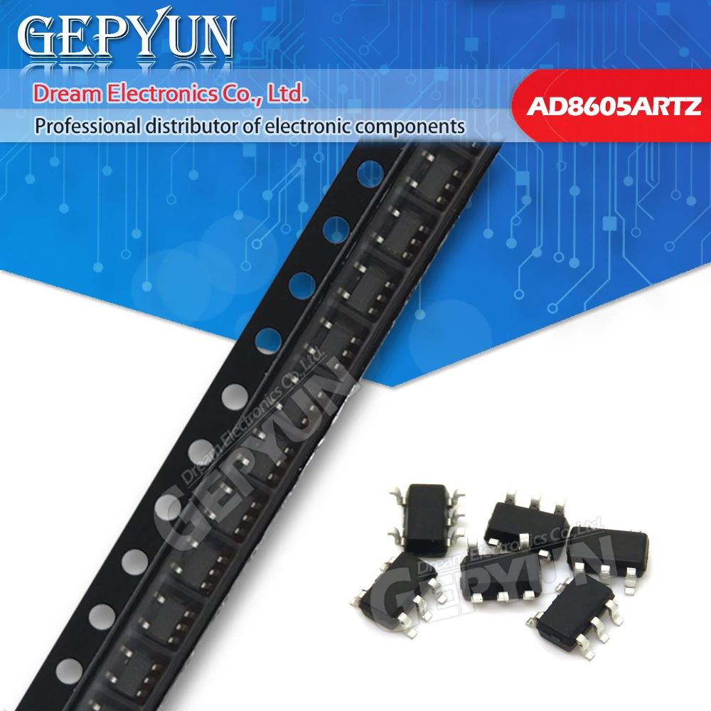 

10 шт AD8605ARTZ SOT23 AD8605 SOT AD8605ART SOT23-5 SMD AD8605AR SOT-23