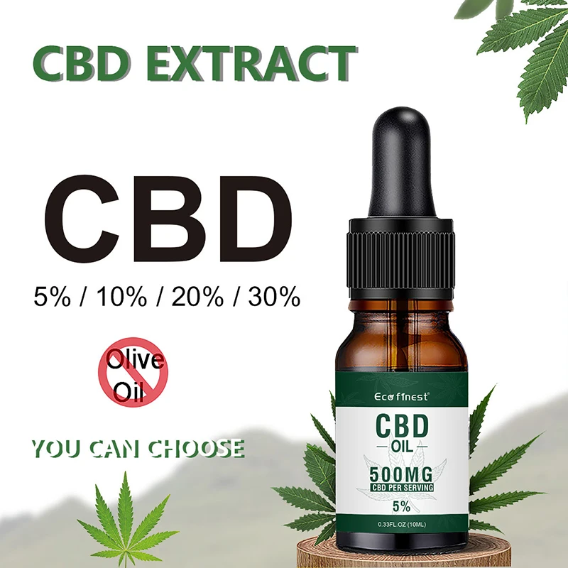 10 мл крем с широким спектром 5% \ 10% 20% 30% Содержание масло CBD более 99% чистоты