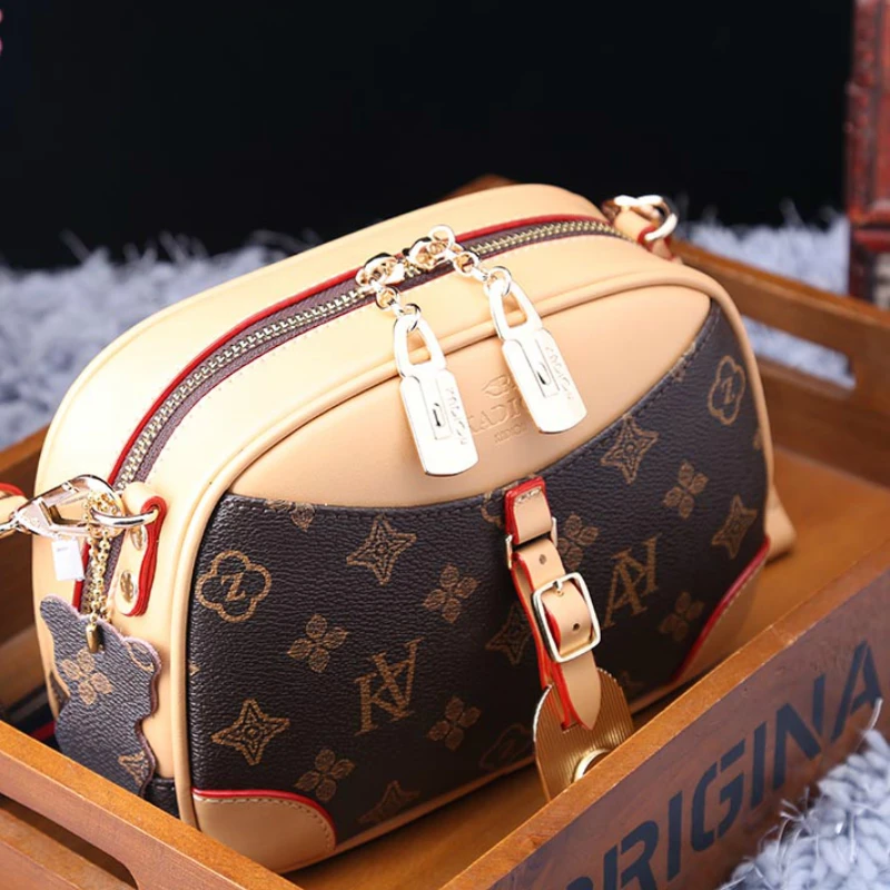 

100% Genuine Leather Pillow Bags 2021 High Quality New One Shoudler Messenger Bag Ladies Shopping Handbags Designer Purses Bolso