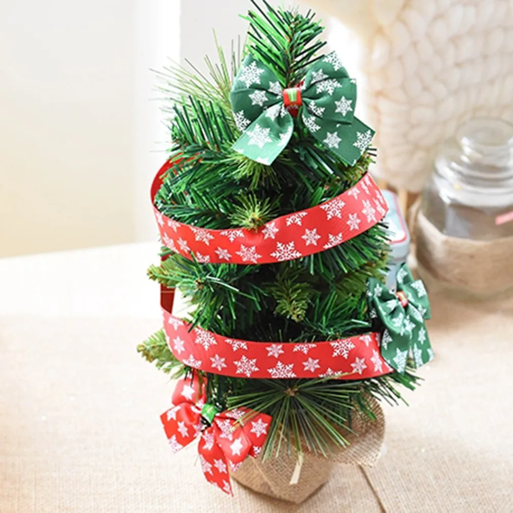 2 м рождественские корсажные ленты Санта-Клаус елка лента с рисунком DIY Девушки