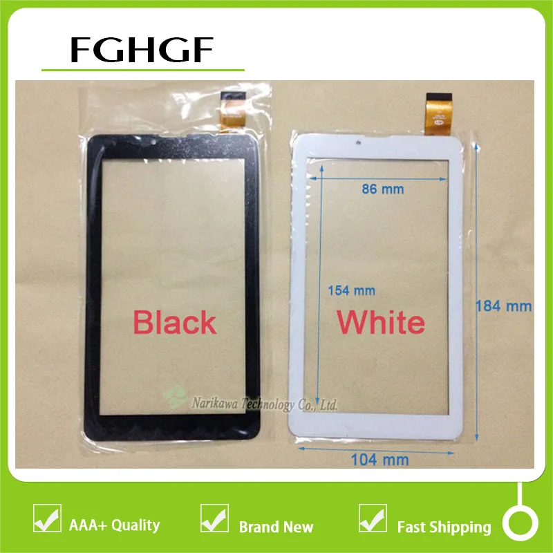 Новый 7-дюймовый сенсорный экран панель дигитайзер стеклянный датчик для Explay Leader