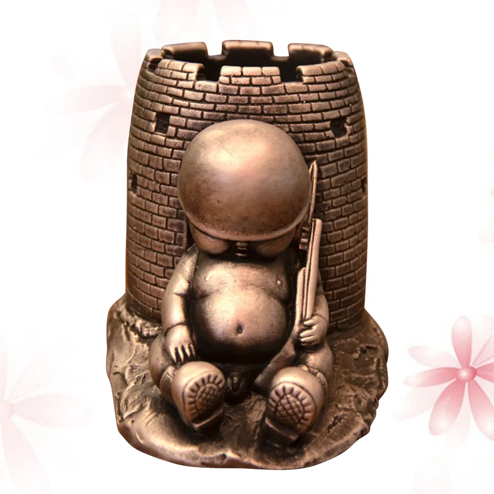 

Удобный органайзер для ручек, креативный винтажный контейнер для карандашей, многофункциональный настольный органайзер для школы, офиса, д...