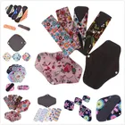 7 видов стилей моющаяся подкладка для трусиков из бамбуковой ткани для женщин, многоразовая женская гигиеническая прокладка для менструальных гигиенических подгузников для мам