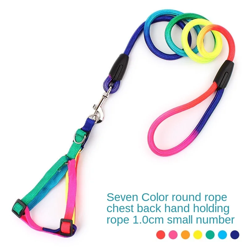 

Large, Medium and Small Dog Hand Dog Rope/dog Leash/walking Pet/collar Cat Teddy Rope/pet Supplies Dog Leash Dog Harness
