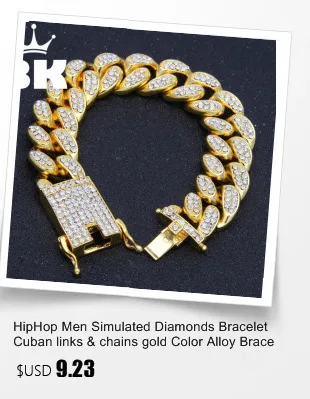 2 ряда Кристалл Iced Out Мужчины Леди Bling теннис прекрасный браслет в стиле хип-хоп " панк браслет