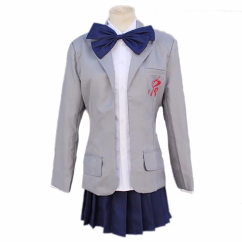 Аниме геккан шооджо нозаки-кун Сакура Чио косплей костюм для девочек Полный