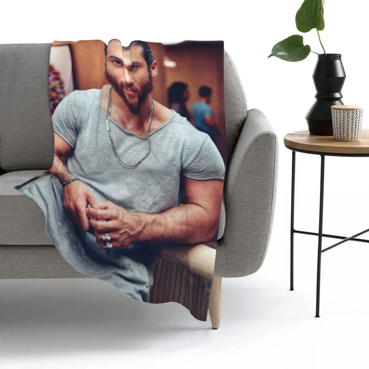 

Can Yaman 339 Blanket Bedspread Bed Plaid Bedspread Baby Blanket Plaid Blanket For Sofa