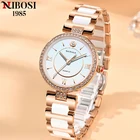 Часы наручные NIBOSI женские, брендовые Роскошные креативные водонепроницаемые Модные, с браслетом