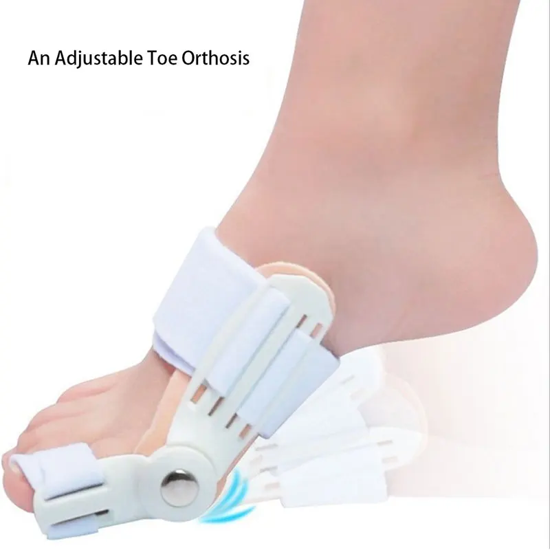 

1Pcs Hallux Valgus Splint Correction Bicyclic Bunion Thumb Orthopedic Bone Big Toe Separator Finger Pedicure Foot Care Tool