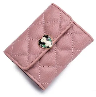 Wallet Women 2019 new Lady sheepskin Short Wallets Mini Money Purses Small Female Coin Purse Card Holder | Багаж и сумки