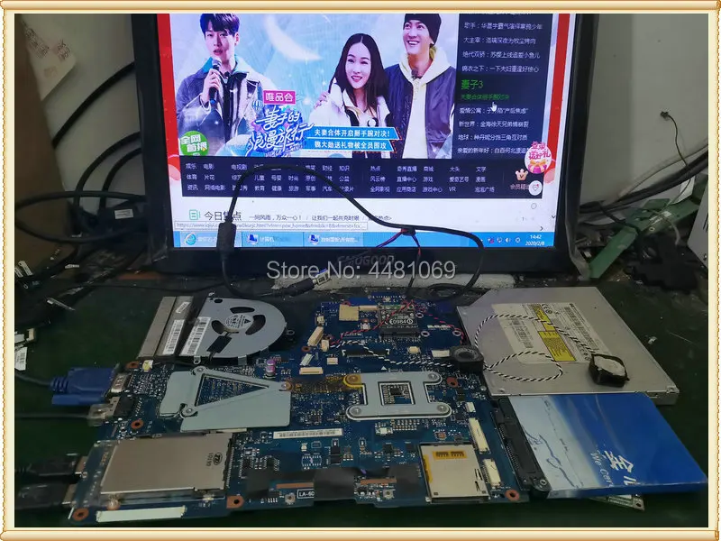 LA-6062P REV: 2 0 для Toshiba Satellite A660 A665 Материнская плата ноутбука NWQAA K000104400 HM55 DDR3 GT330M