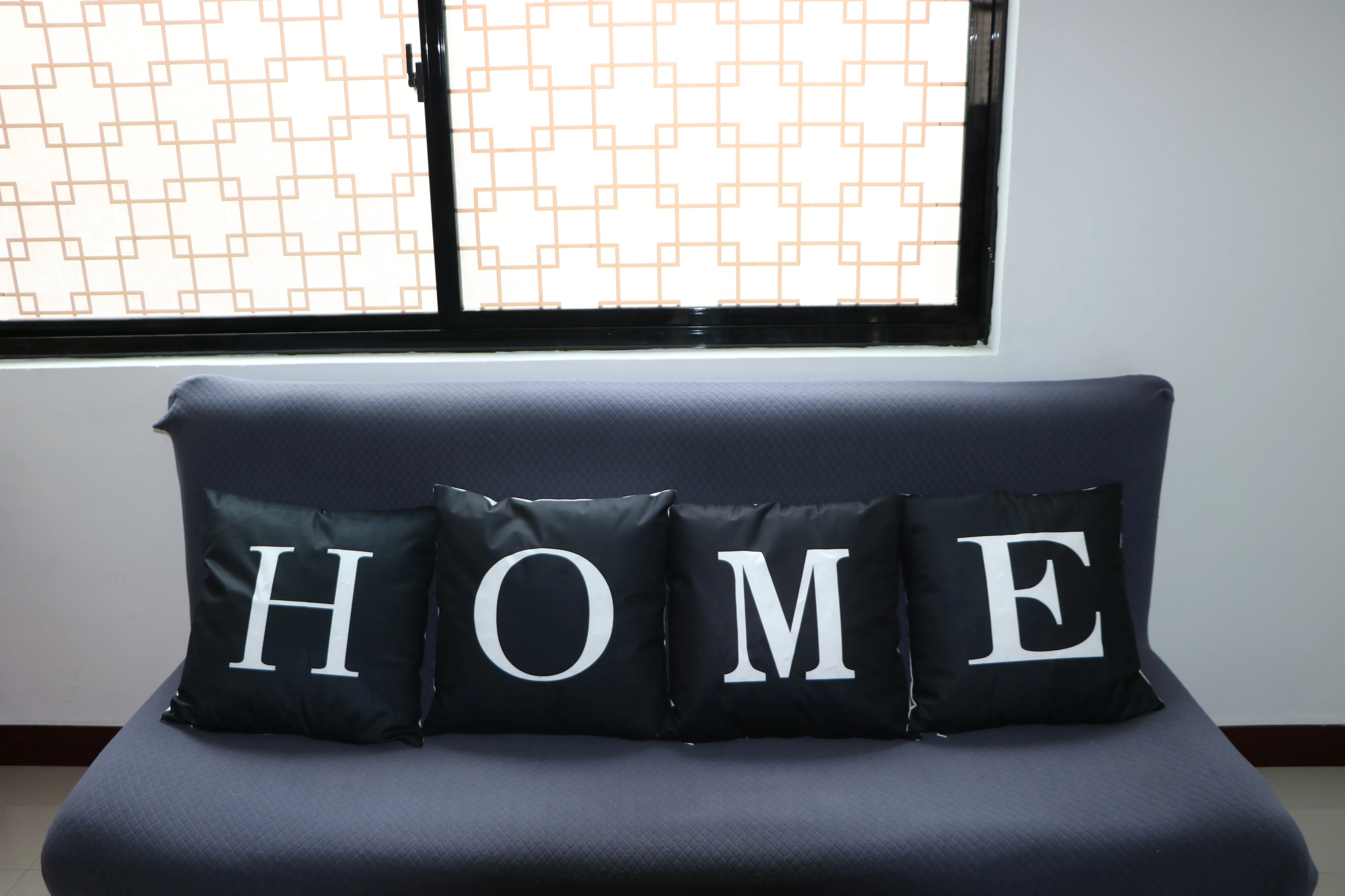 Винтажный чехол для подушки с надписью полиэстер Модный домашнего использования