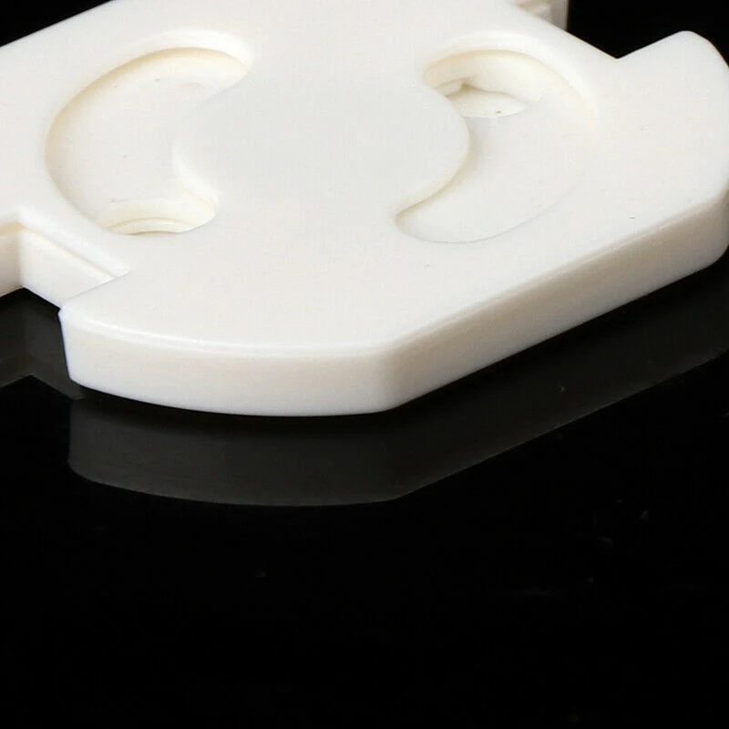 

Socket Protection 2 Holes Baby Safety Rotate Cover EU Children Electric 10Pcs