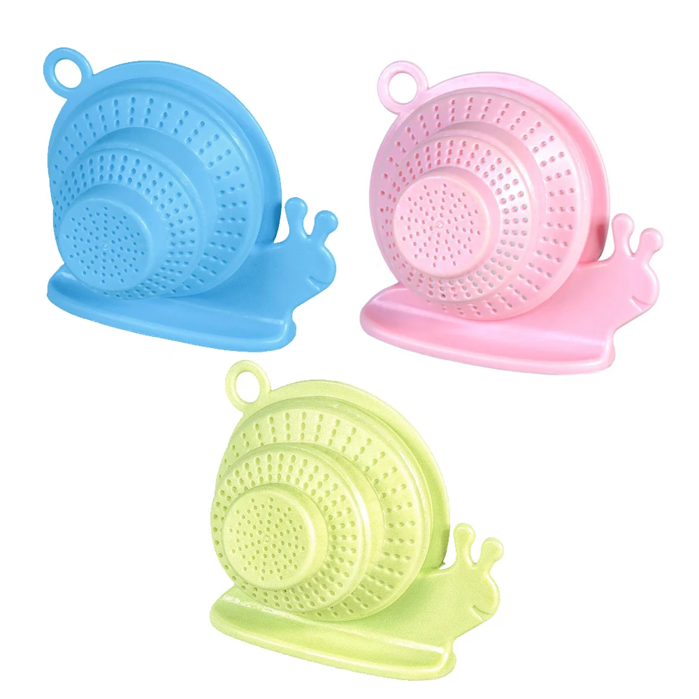 Кухонная раковина Канализация Дренаж анти штепсель в форме улитки складной