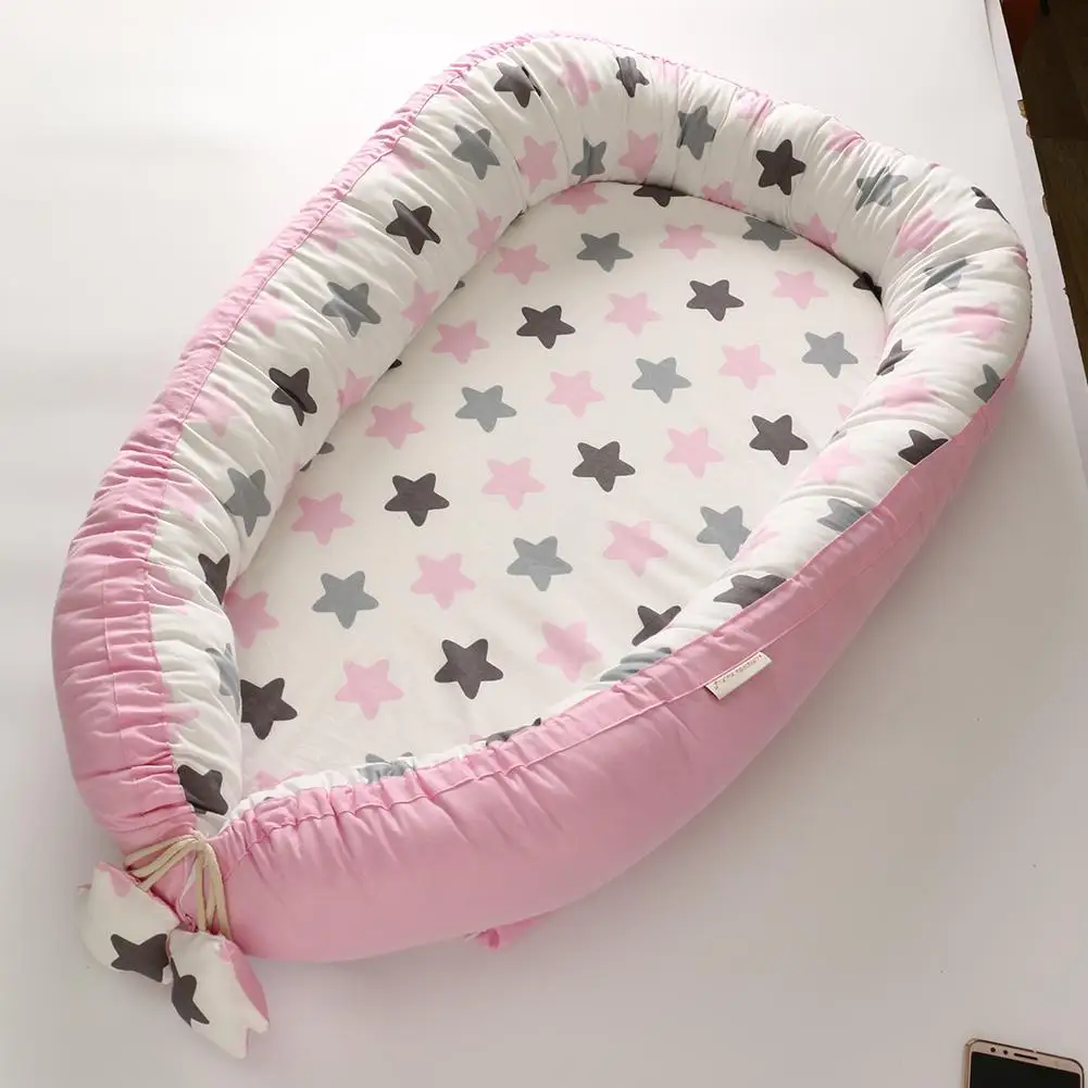 Портативная съемная и моющаяся кроватка для новорожденных детская дорожная