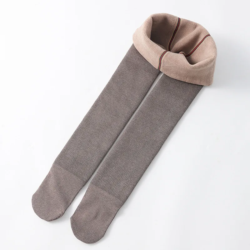 Зимние Бархатные колготки для маленьких девочек детские леггинсы утепленные