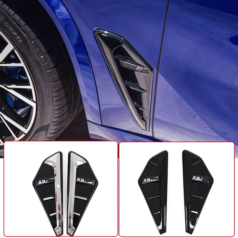 

Черное переднее крыло из АБС-пластика для BMW X5 G05 X5M F95 2019-2021