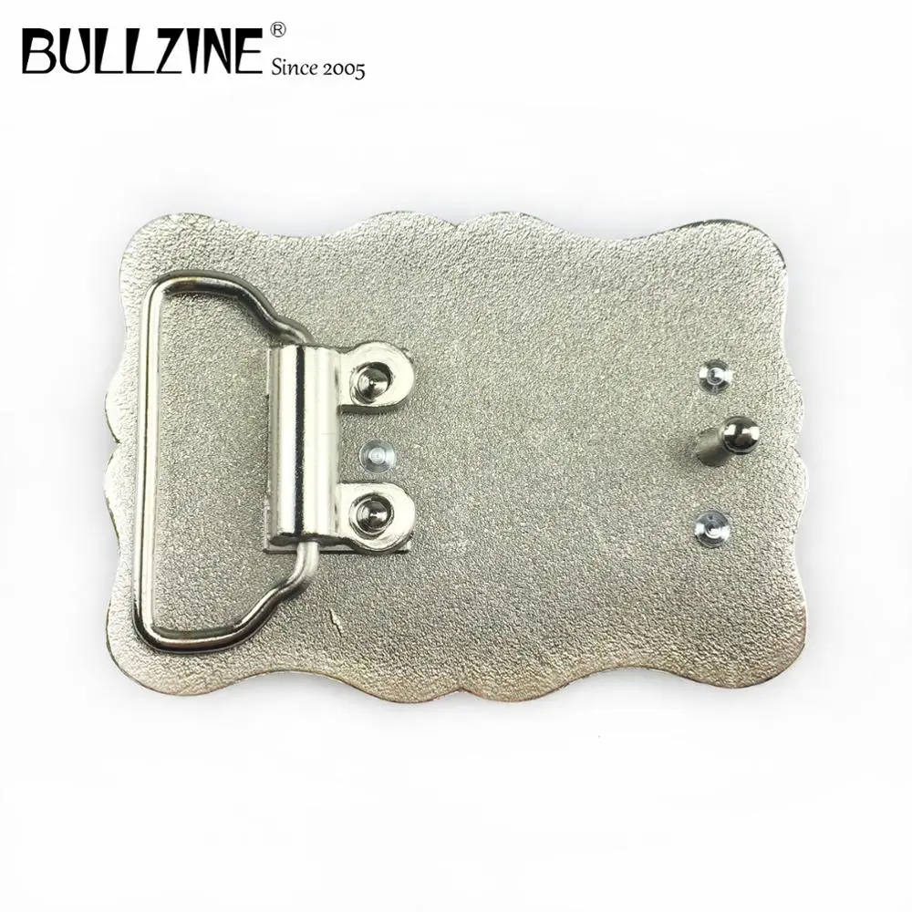 В Bullzine western spinner пряжка на ремешке с серебро и золото FP 03663 подходит для детей
