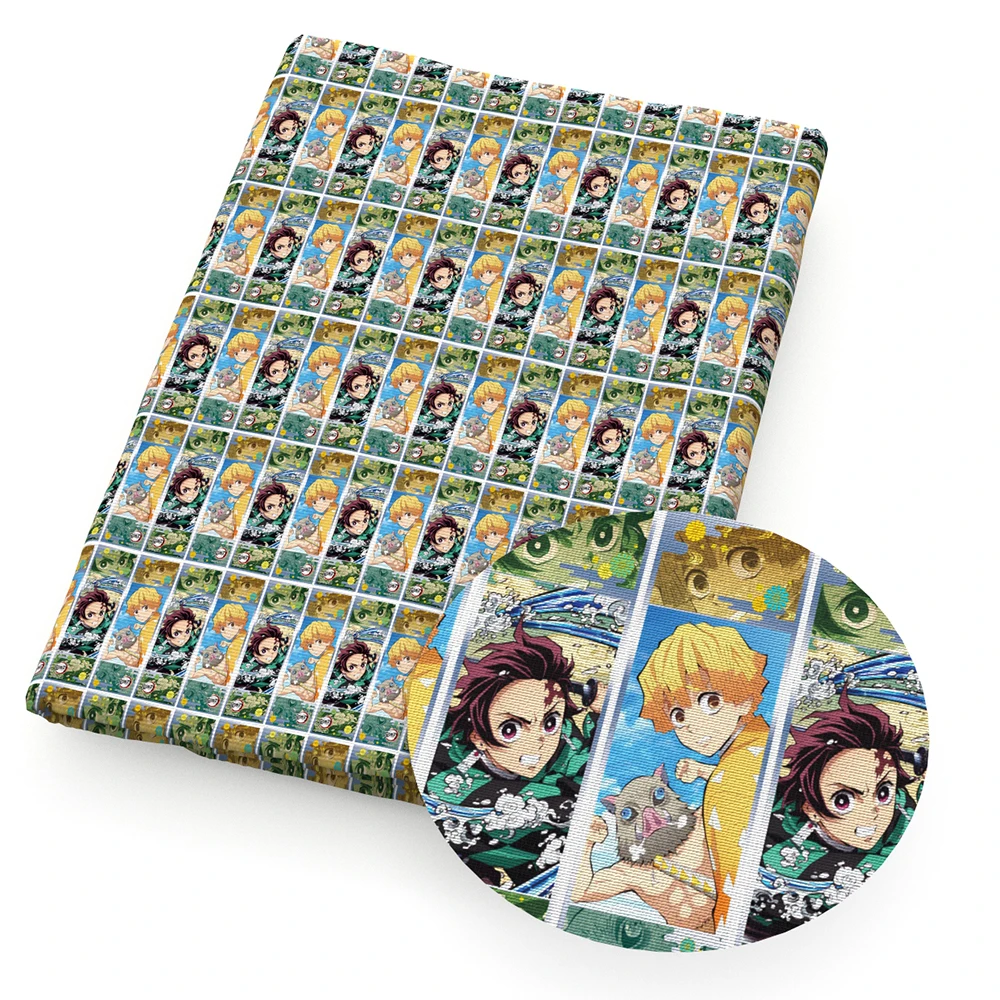 Дэвид Энджи 50*140 см мультяшный персонаж пэчворк печать полиэстер хлопок ткань для