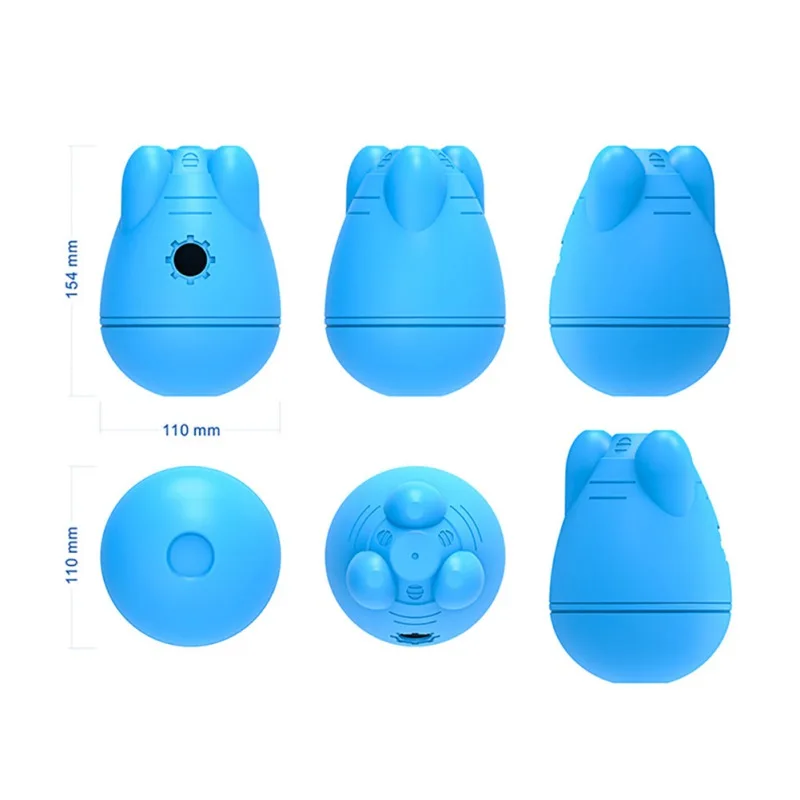 

Dog food dispenser toy tumbler multifunctional rolling food sprinkling ball dog educational toy