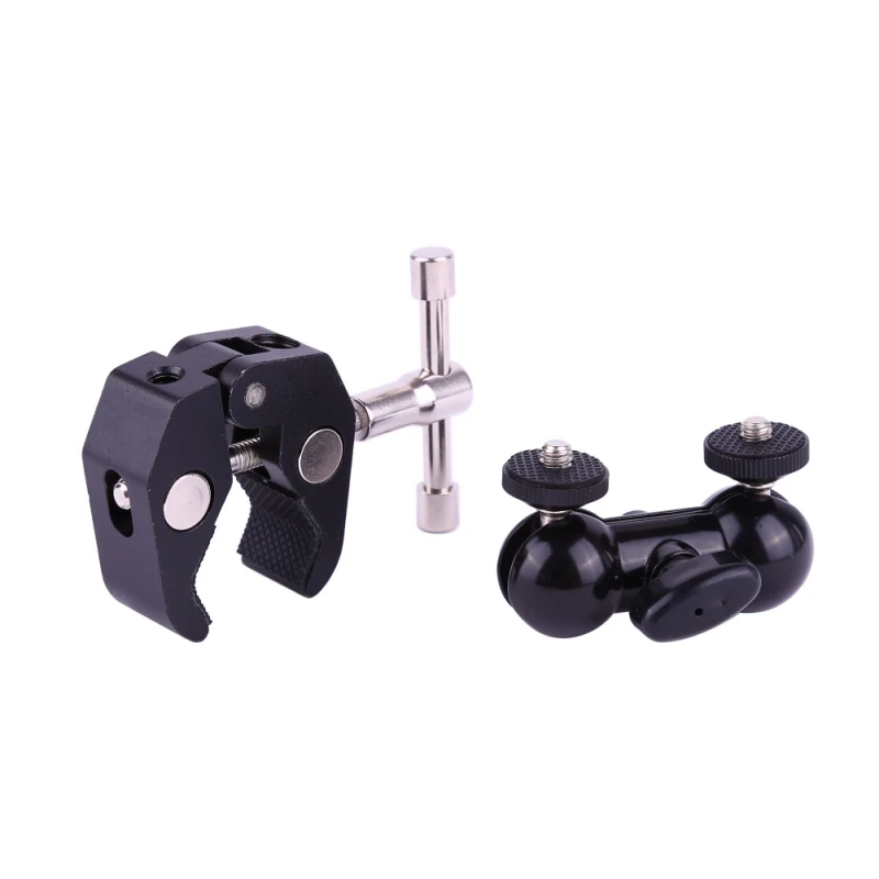 EDAL SmallRig крутой шаровой рычаг Супер зажим Крепление двойной шариковый адаптер с