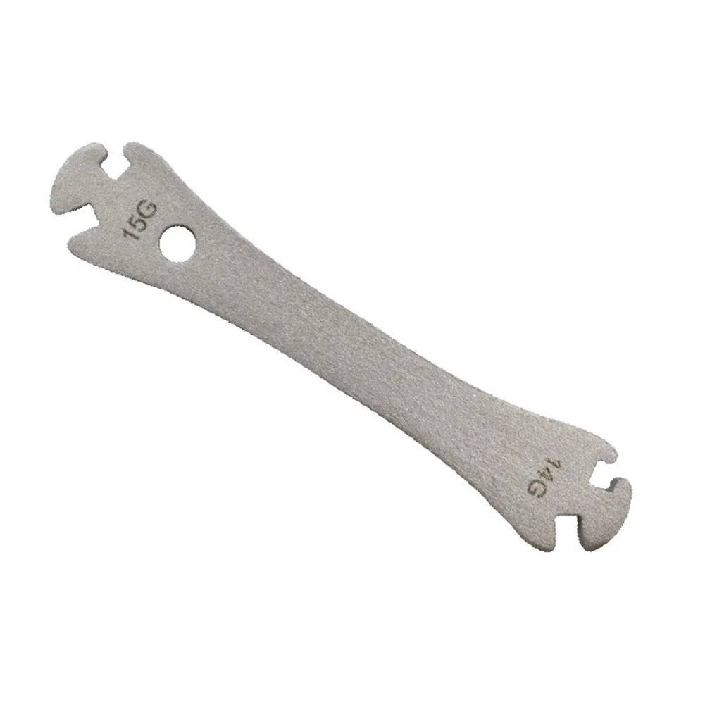 

9cm Bicycle Wheel Spoke Wrench Stainless Steel Spoke Tightening Correction Repair Wire Wrenchs 14/15g Spokes Cycling Repair Tool