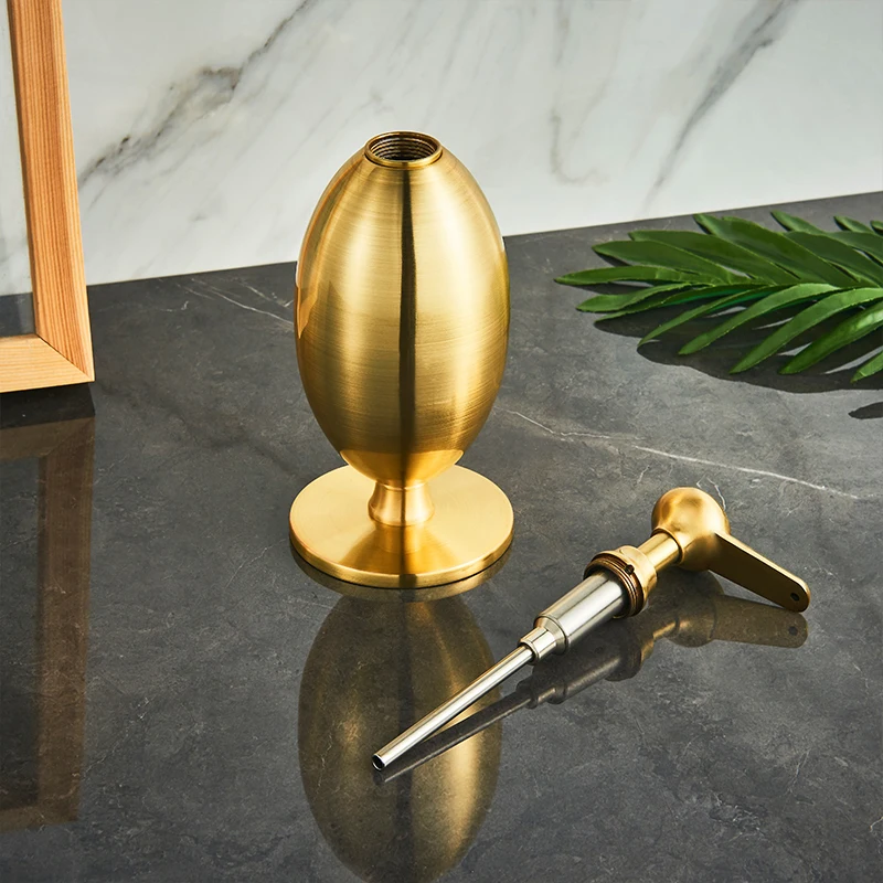 Бесплатная доставка Настольный Ретро диспенсер для мыла металлический пресс