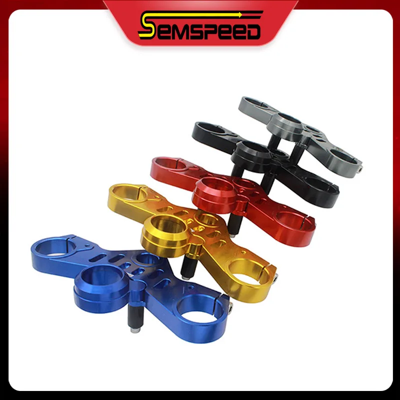

For Yamaha YZF-R15 V3 yzf r15 v3 2018 2019 2020 SEMSPEED Motorcycle CNC Front Triple Tree Upper Top Triple Clamp Indian version
