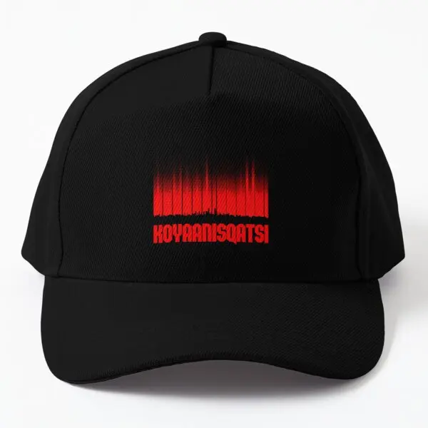 

Koyaanisqatsi культовый фильм красный логотип Skyscr бейсболка шляпа летняя рыба печатная уличная женская шляпа Повседневная Черная Спортивная для ...