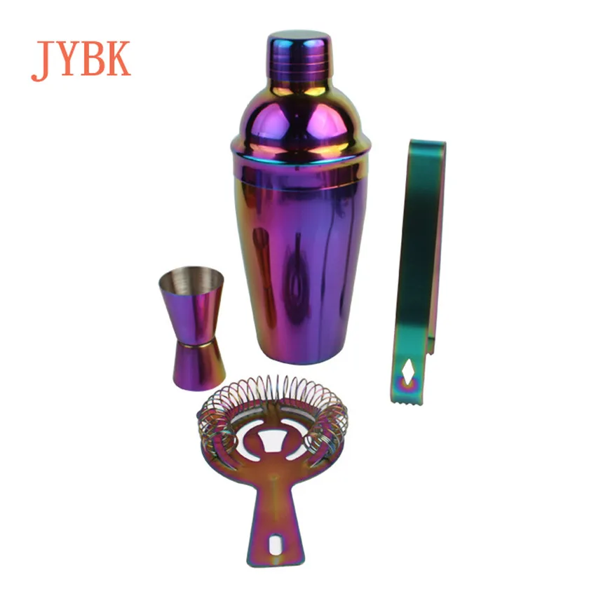 

seven color Shaker Barware bar Sets bar tools Cocktail Shaker Mixer Bar Beginner Tool Kit Барные наборы барные инструменты