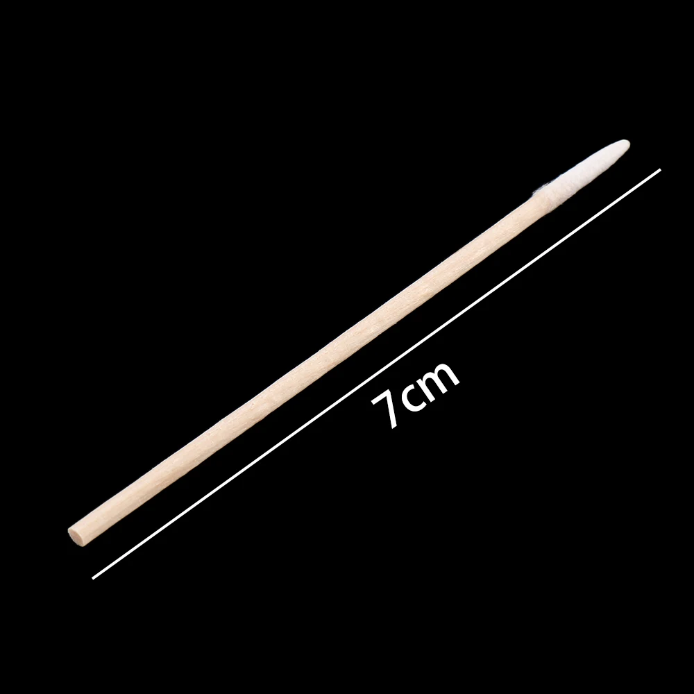 

100 Pcs/pack Mobile Phone Charge Port Jack Earphone Hole Dust Removal Cleaning Tools Disposable Cotton Swab Cotton Sticks