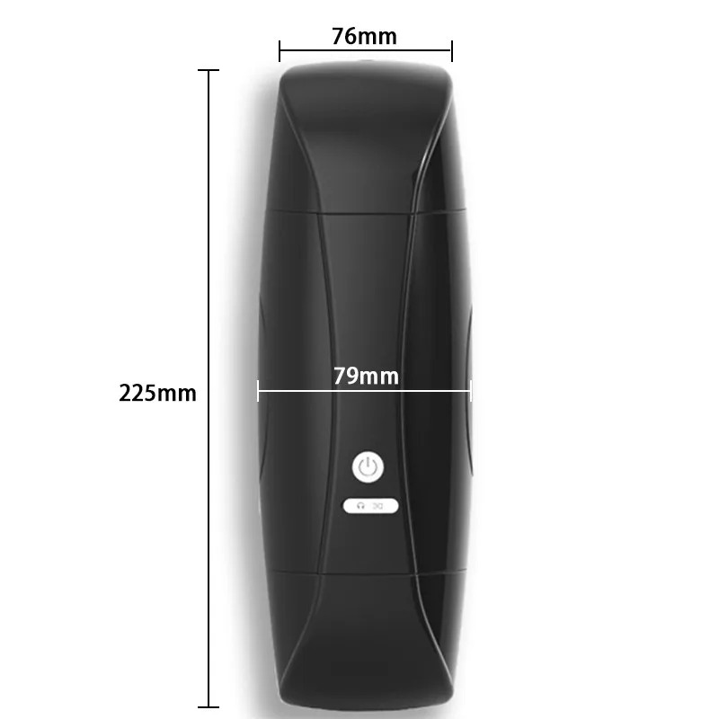 Мужской мастурбатор с воздушными камерами “Вибрационный сосать пенис Massagor