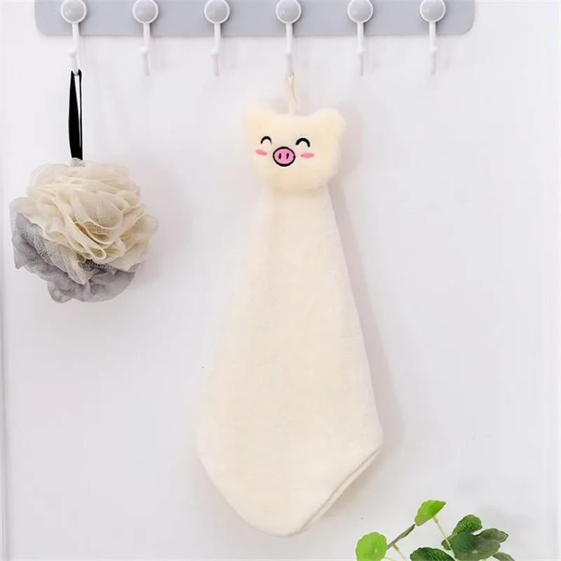 Новинка 1 шт. милое полотенце для рук с изображением поросенка детей детское