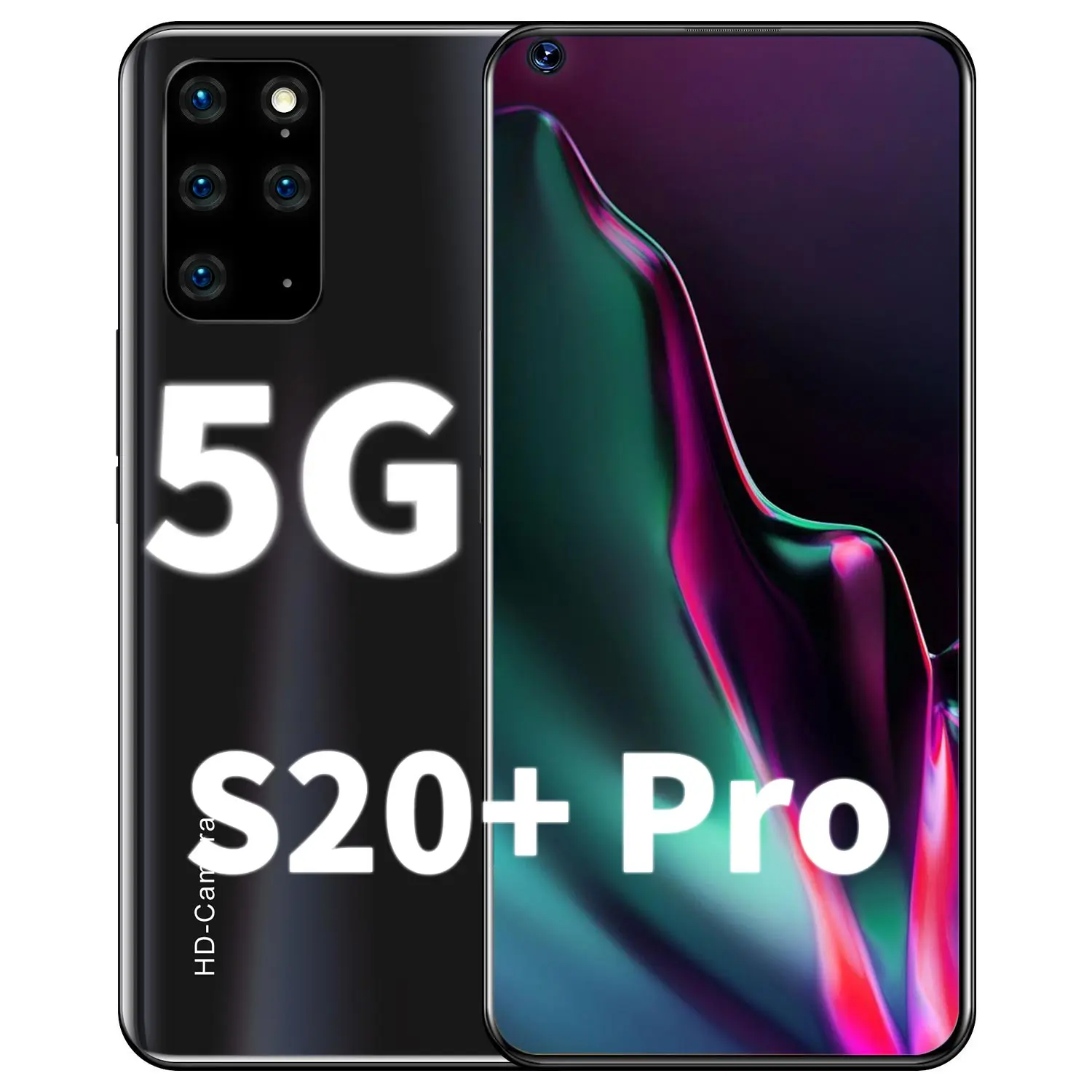 Galay S20 + Pro мобильных телефонов 7 2 дюймов 4G 5G сети Octa Core Встроенная память Andorid 10 0