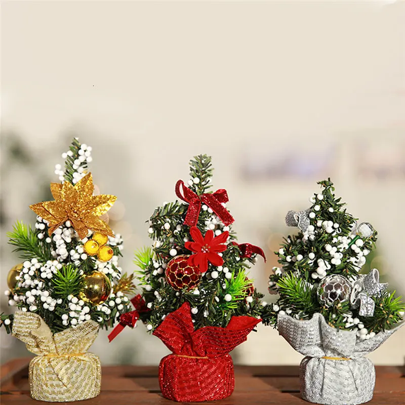 Рождественская елка украшение для спальни Настольная игрушка кукла подарок