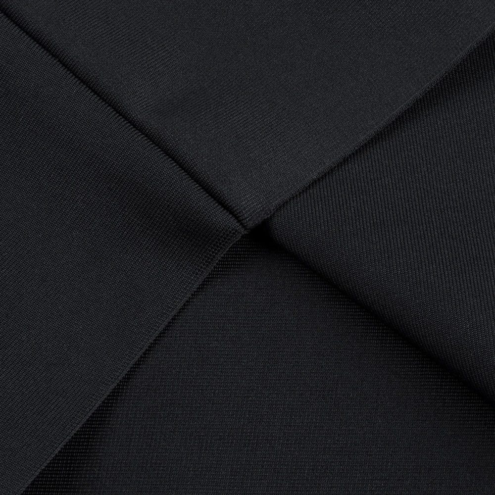 Ocstrade Vestido Бандажное платье миди платье, последний писк моды, Новинки для женщин с лямкой через шею с вырезами Бандажное платье черное сексуальное облегающее Клубное платье вечерние платья