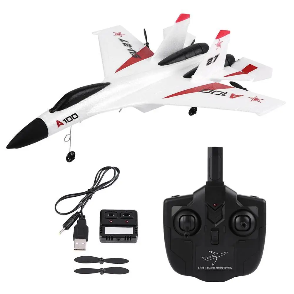 WLtoys XK A100 SU27 3 канала EPP самолёт с фиксированным крылом планер дистанционным