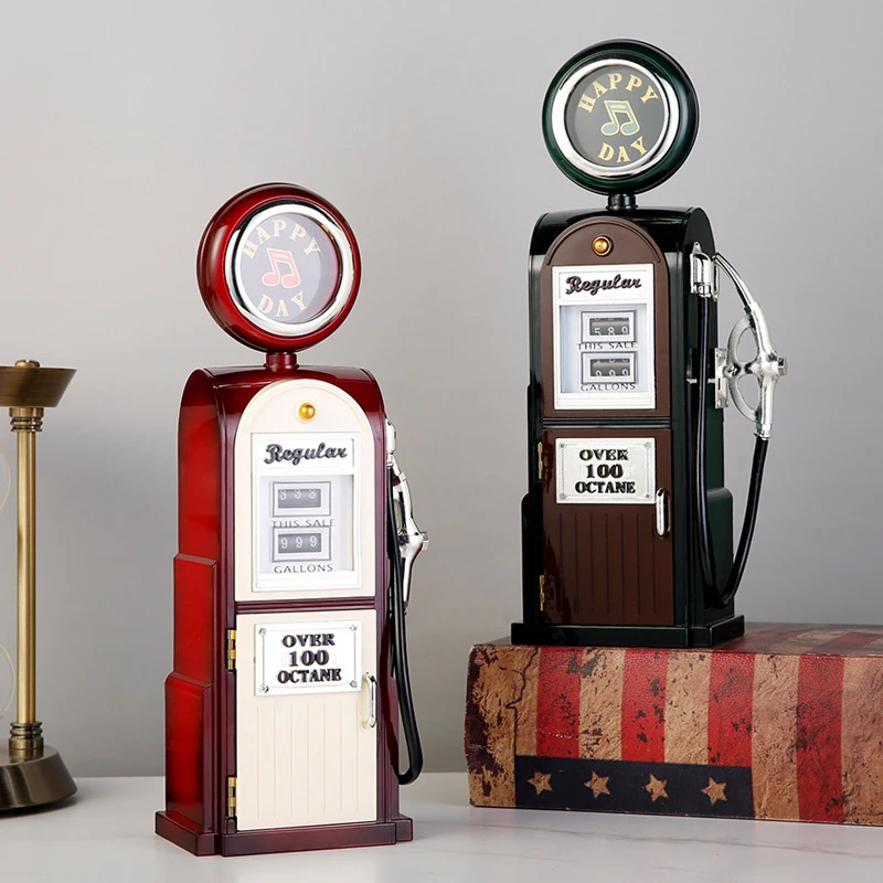 Ретро модель танкера музыкальная шкатулка украшение для дома пластиковый ручной