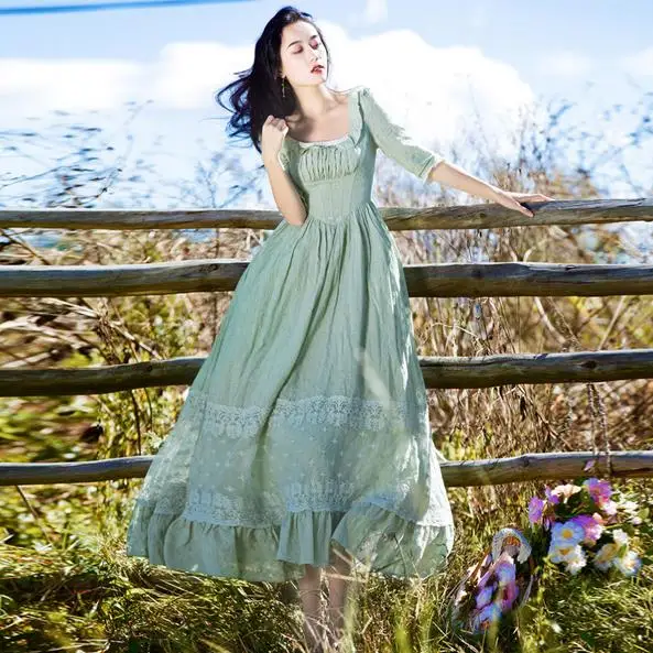 Высокое качество 2021 зеленый новое поступление Летнее Элегантный квадратный